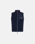 Vest "teddy fleece" | Polyester | Navy -Dovre Women