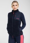 Vest "teddy fleece", Polyester, Navy