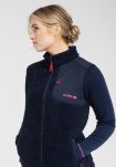 Vest "teddy fleece", Polyester, Navy
