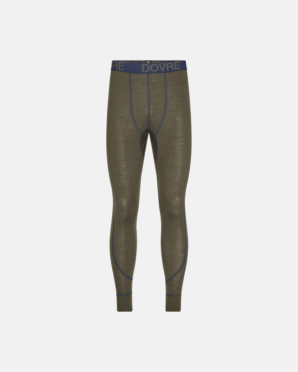 Dovre Long johns | 100% uld | Grøn - M