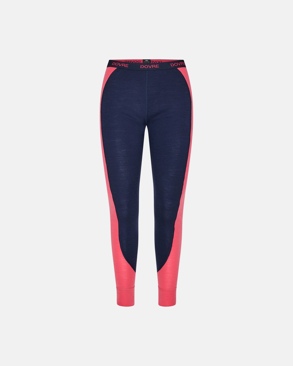 Dovre Women Lange underbukser | 100% uld | Navy - S