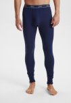 Long johns "wool", 100% merino uld, Navy