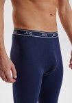 Long johns "wool", 100% merino uld, Navy