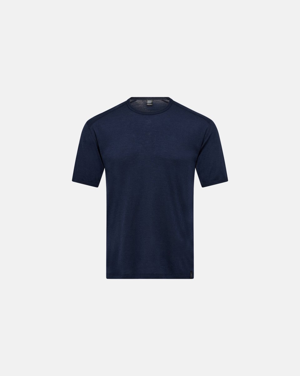 JBS T-shirt "wool" | 100% merino uld | Navy - S