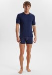 T-shirt "wool", 100% merino uld, Navy
