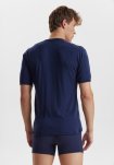 T-shirt "wool", 100% merino uld, Navy