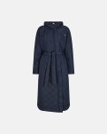 Vinterbadekåbe, fleece, Navy
