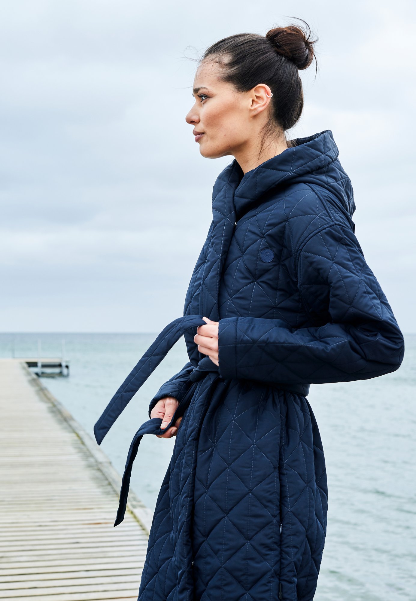 Badekåbe til vinterbadere | fleece | Navy -JBS of Denmark Women Badekåbe til vinterbadere | fleece | Navy -JBS of Denmark Women