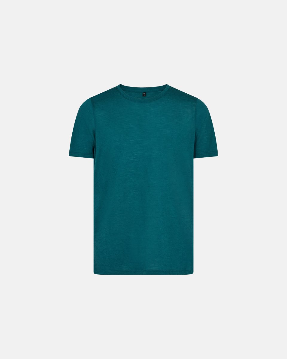 JBS of Denmark Men T-shirt | 100% økologisk GOTS uld | Grøn - S