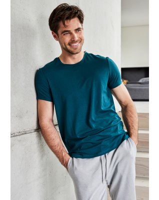 T-shirt, 100% økologisk GOTS uld, Grøn