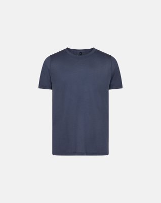 T-shirt, 100% økologisk GOTS uld, Grå