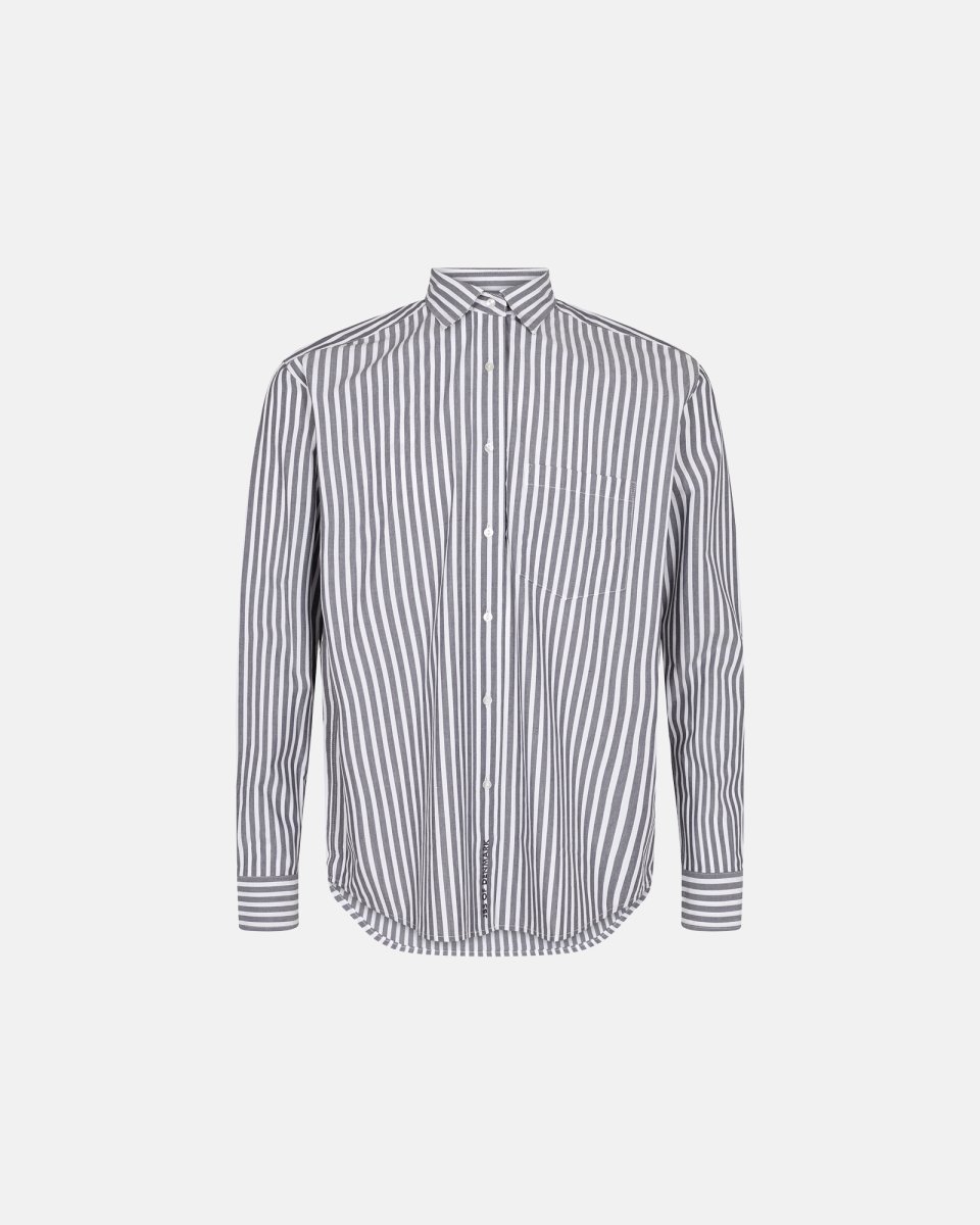 JBS of Denmark Men Pyjamasskjorte | Økologisk bomuld | Grå - S