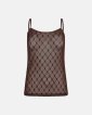 Stroptop "mesh"| Polyamid | Brun - Hype the Detail
