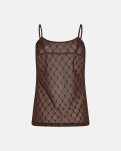 Stroptop "mesh"| Polyamid | Brun -Hype the Detail