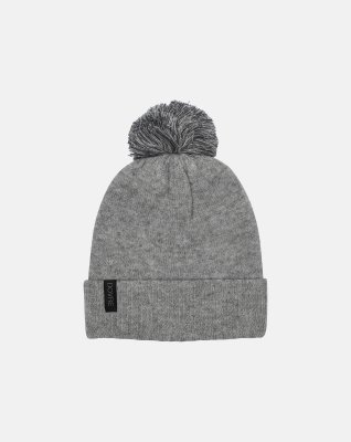 Hue, 100% merino uld, Grå