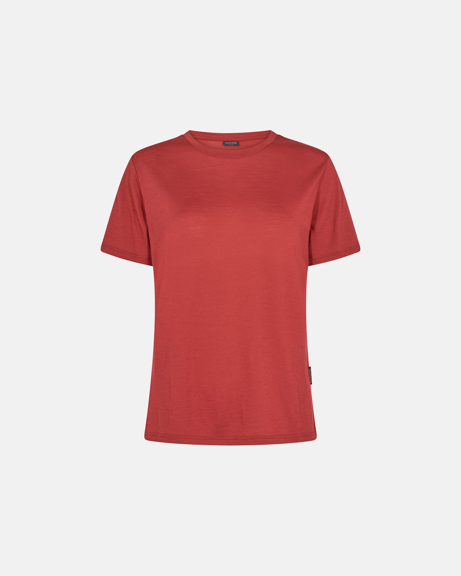 T-shirt "light" | 100% uld | Rød -Dovre Women T-shirt "light" | 100% uld | Rød -Dovre Women