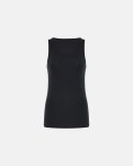 Tanktop, 100% merino uld, Sort