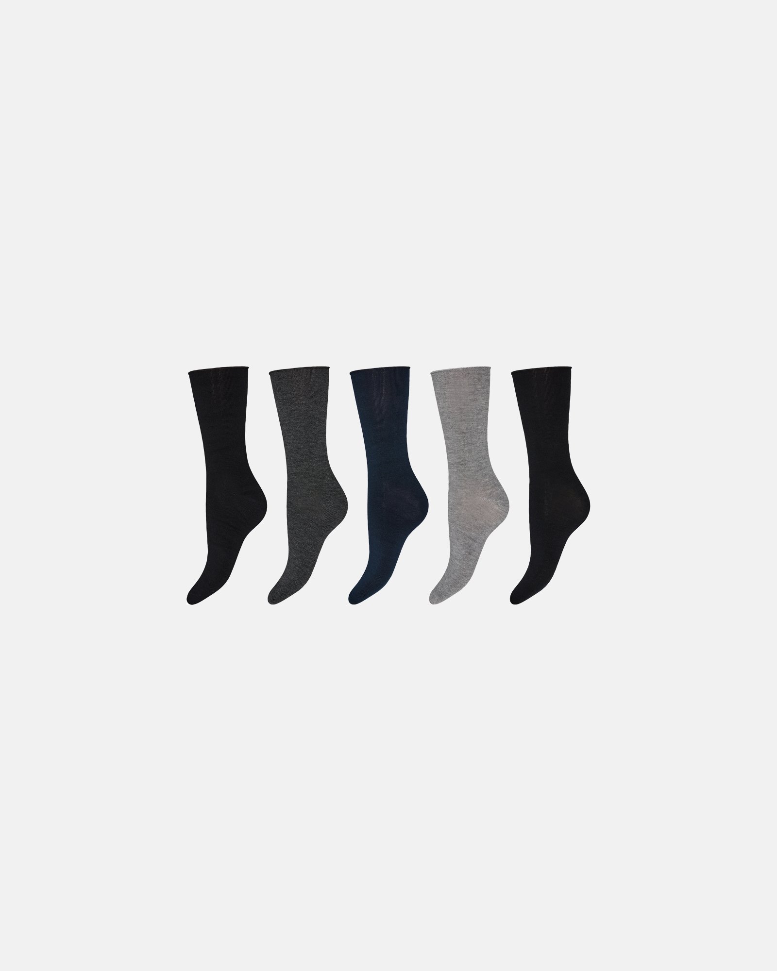 Ankelstrømper 5-pak | Bambusviskose | Multifarvet -Decoy Ankelstrømper 5-pak | Bambusviskose | Multifarvet -Decoy