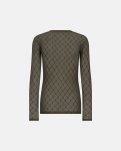 Bluse "mesh" | Grøn -Hype the Detail