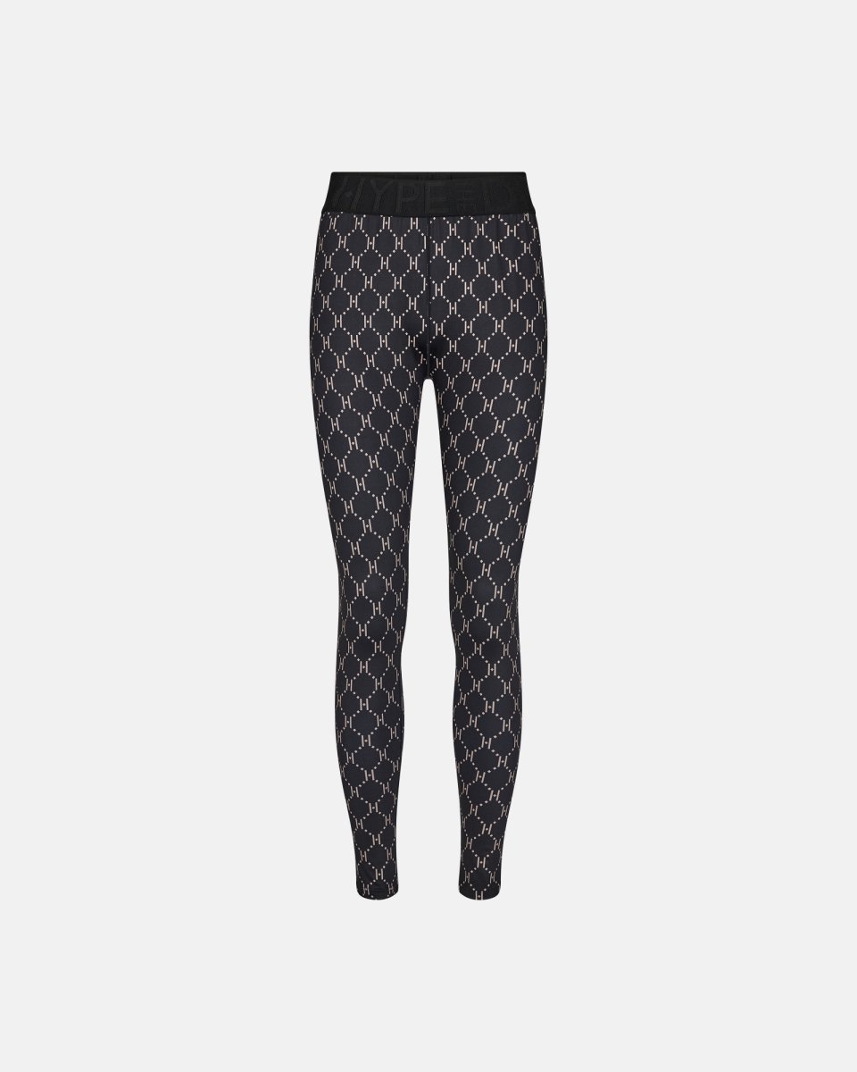 Hype the Detail Leggings "Logo" | Polyester | Sort - S