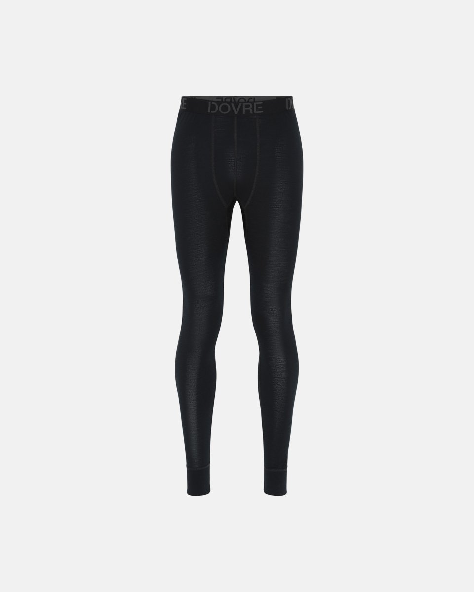 Dovre Long johns | 100% merino uld | Sort - S