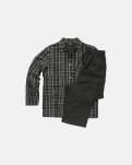 Pyjamas | 100% vævet bomuld | Ternet -JBS