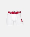 Tights "fodbold AAB" | Bomuld | Hvid/rød -JBS