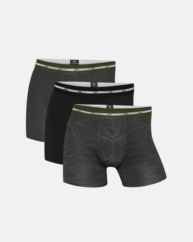 JBS 3pak underbukser/boxershorts i multifarvet til herre