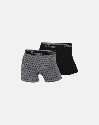 Tights 2-pak | Bomuld | Multifarvet -Claudio