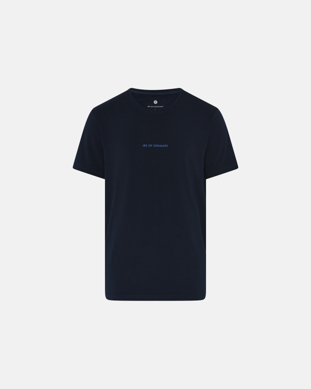 Shirt Med Logo | Bambusviskose | Navy