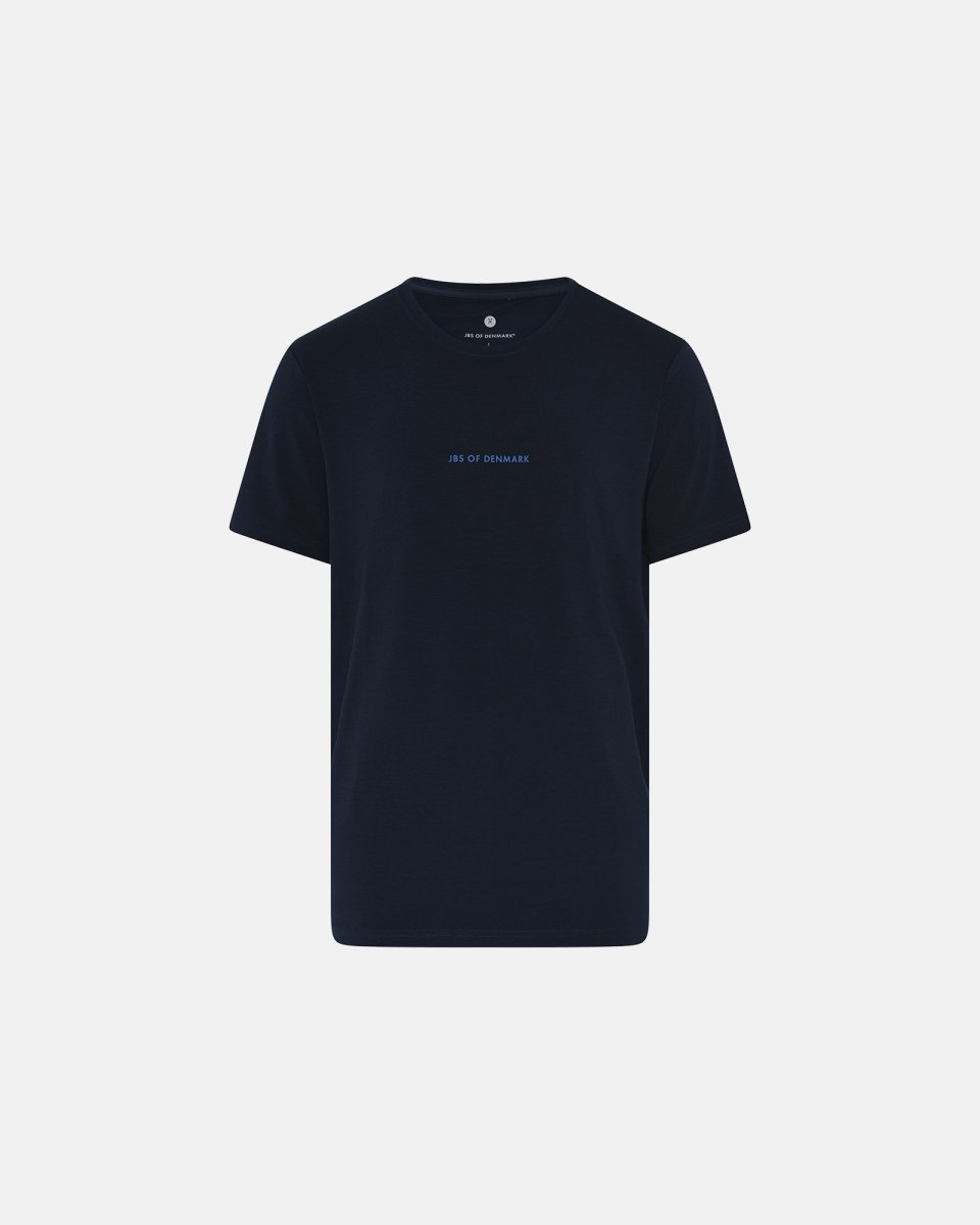 JBS of Denmark Men T-shirt med logo | Bambusviskose | Navy - S