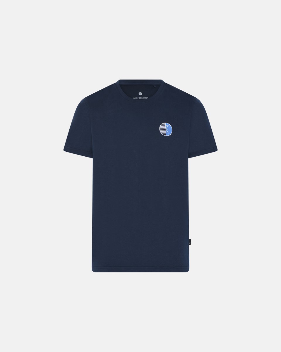 JBS of Denmark Men T-shirt o-neck | 100% økologisk bomuld | Navy - S