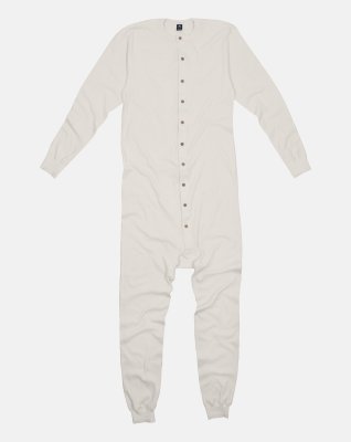 Heldragt, 100% økologisk bomuld, Off white