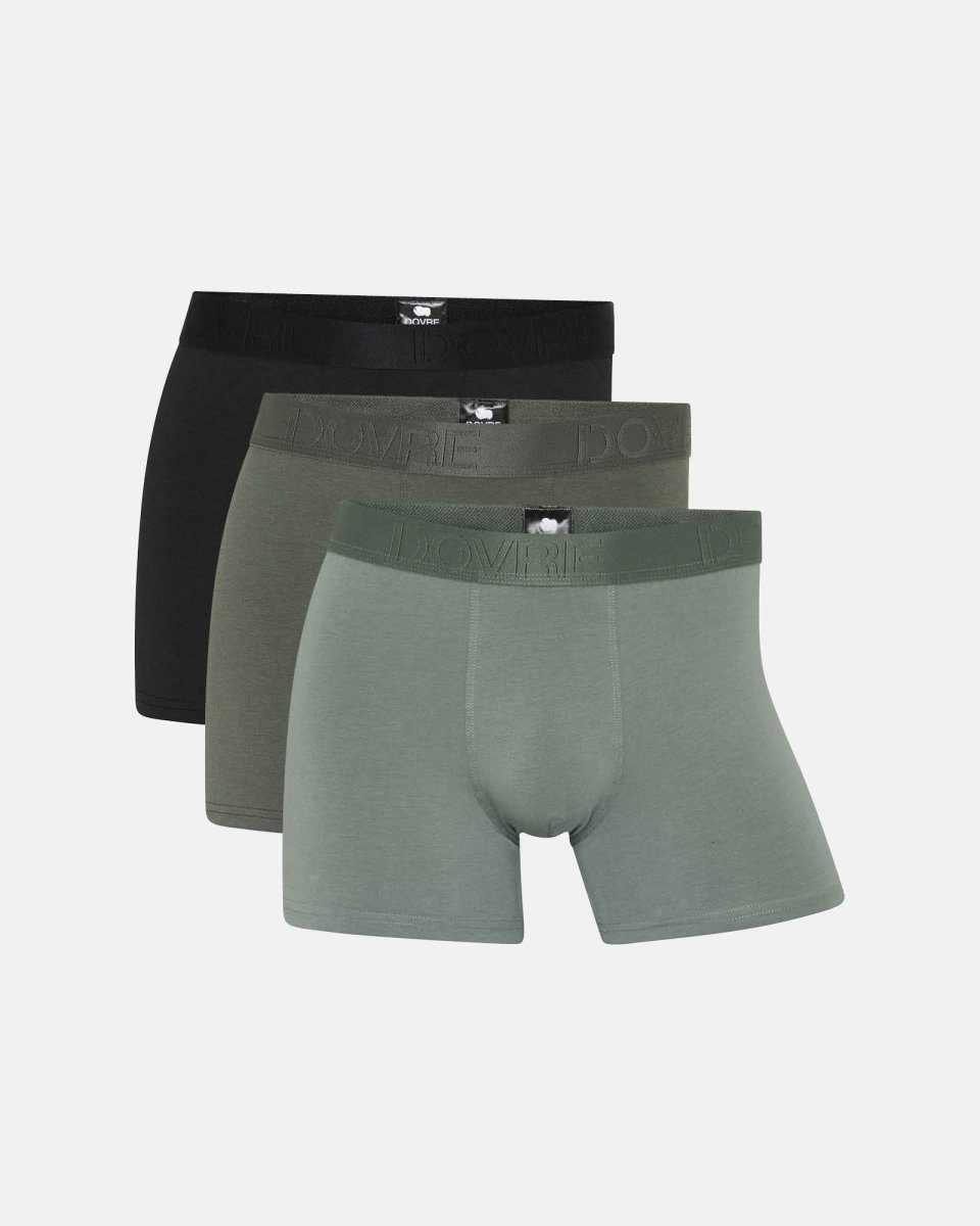 Dovre Tights 3-pak | Bambusviskose |Multifarvet - S