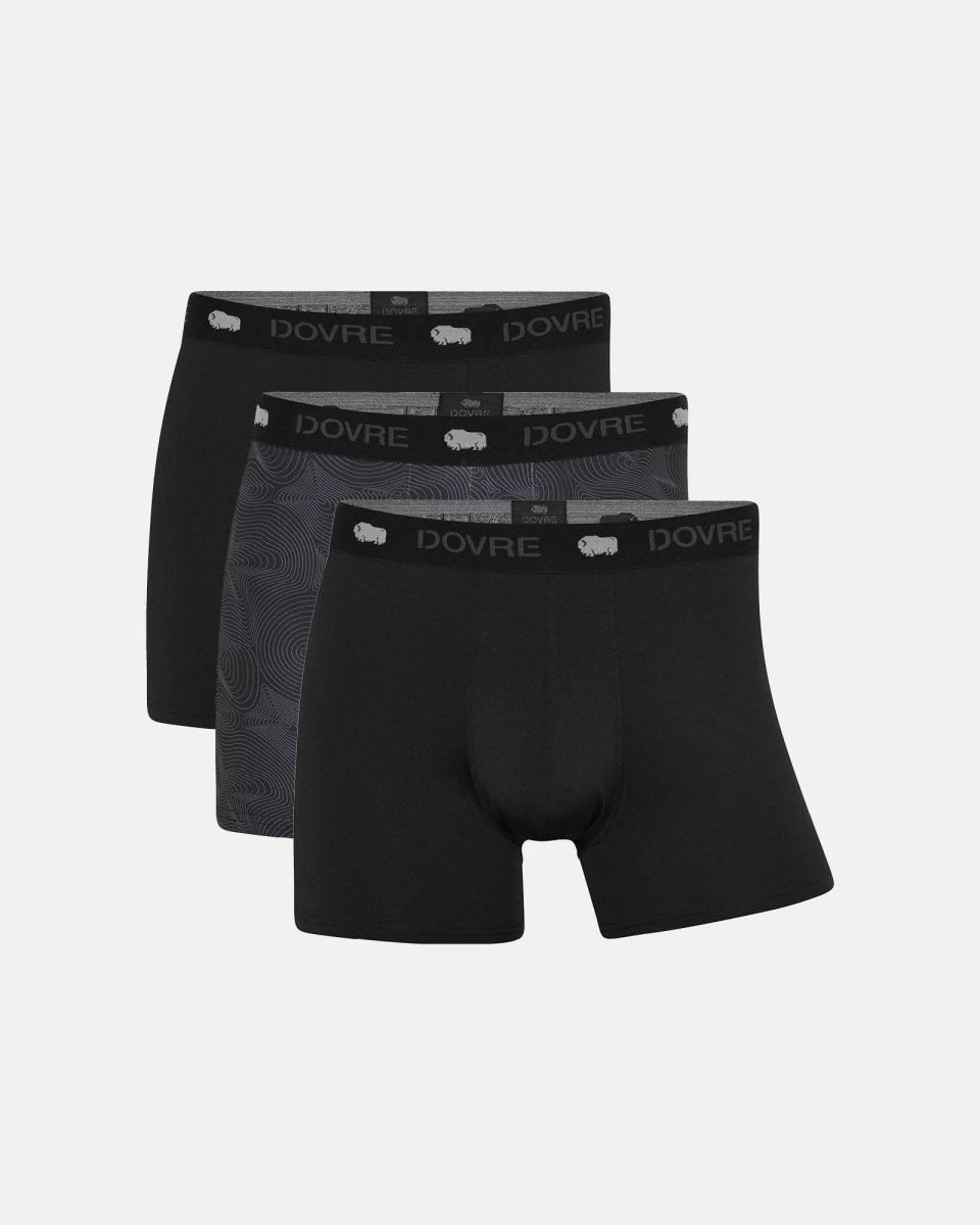 Dovre Tights 3-pak | Recycled polyester | Multifarvet - S
