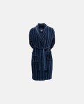 Badekåbe | 100% velour bomuld | Blå -JBS