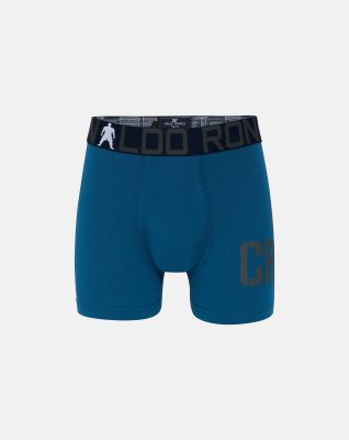 Trunks "kids" 2-pak, Bambusviskose, Blå