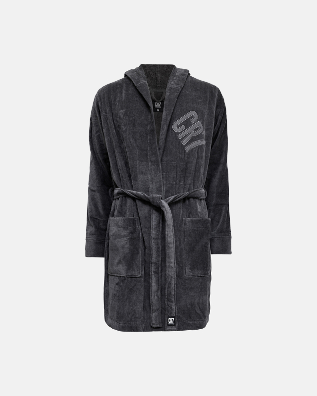Badekåbe | 100% bomuld | Grå