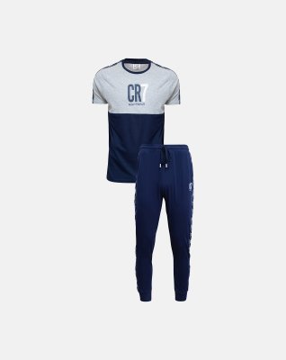 Pyjamas "Kids" | 100% bomuld | Navy -CR7