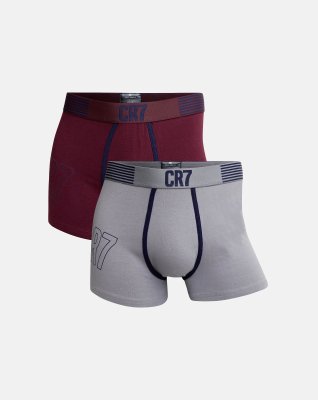 2-pak "Fashion" trunks | økologisk bomuld | multifarvet -CR7