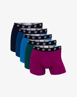 Trunks "basic" 5-pak | Økologisk bomuld | Multifarvet -CR7