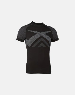 T-shirt "multi sport", Polypropylen, Sort