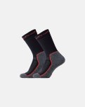 Strømper "coolmax wool" 2-pak, Uld, Sort