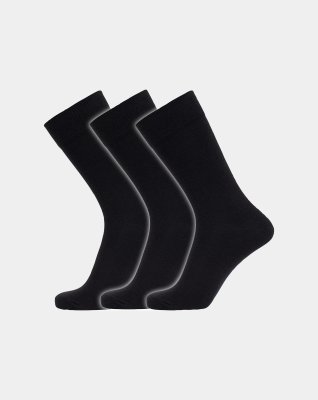 Strømper "active Wear" 3-pak, Bomuld, Sort