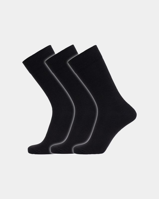 Strømper "active Wear" 3-pak | Bomuld | Sort