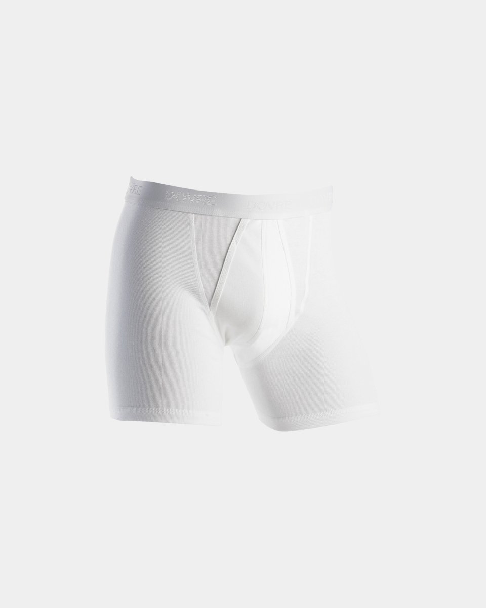 Dovre Tights m. gylp | 100% økologisk bomuld | Hvid - S