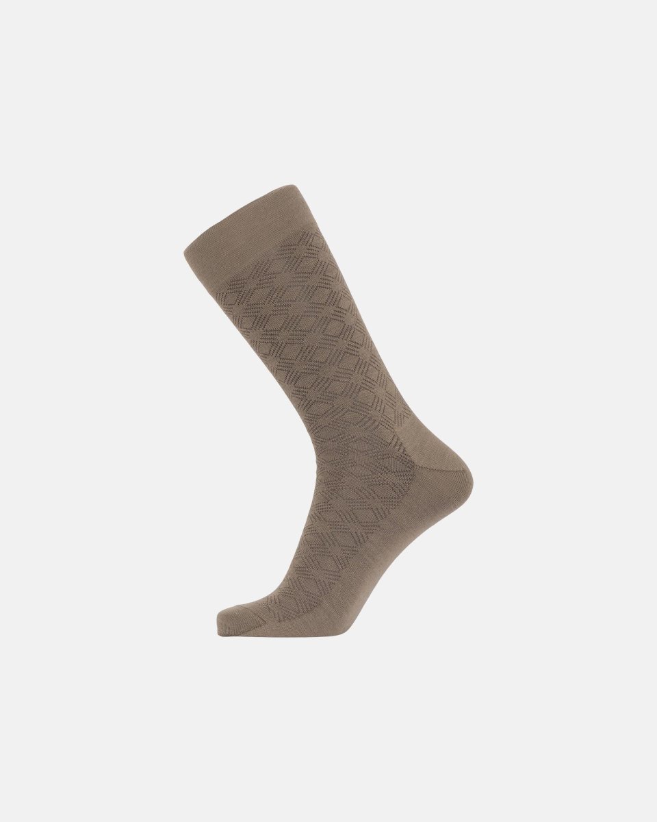 Egtved Strømper "no elastic" | Uld | Beige - 45-48