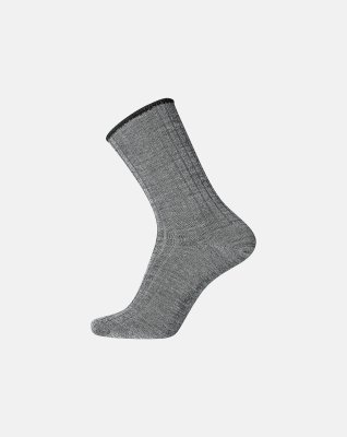 Strømper "no elastic", Uld, Grå