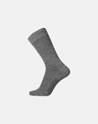 Strømper "ventilated sole", Uld, Grå