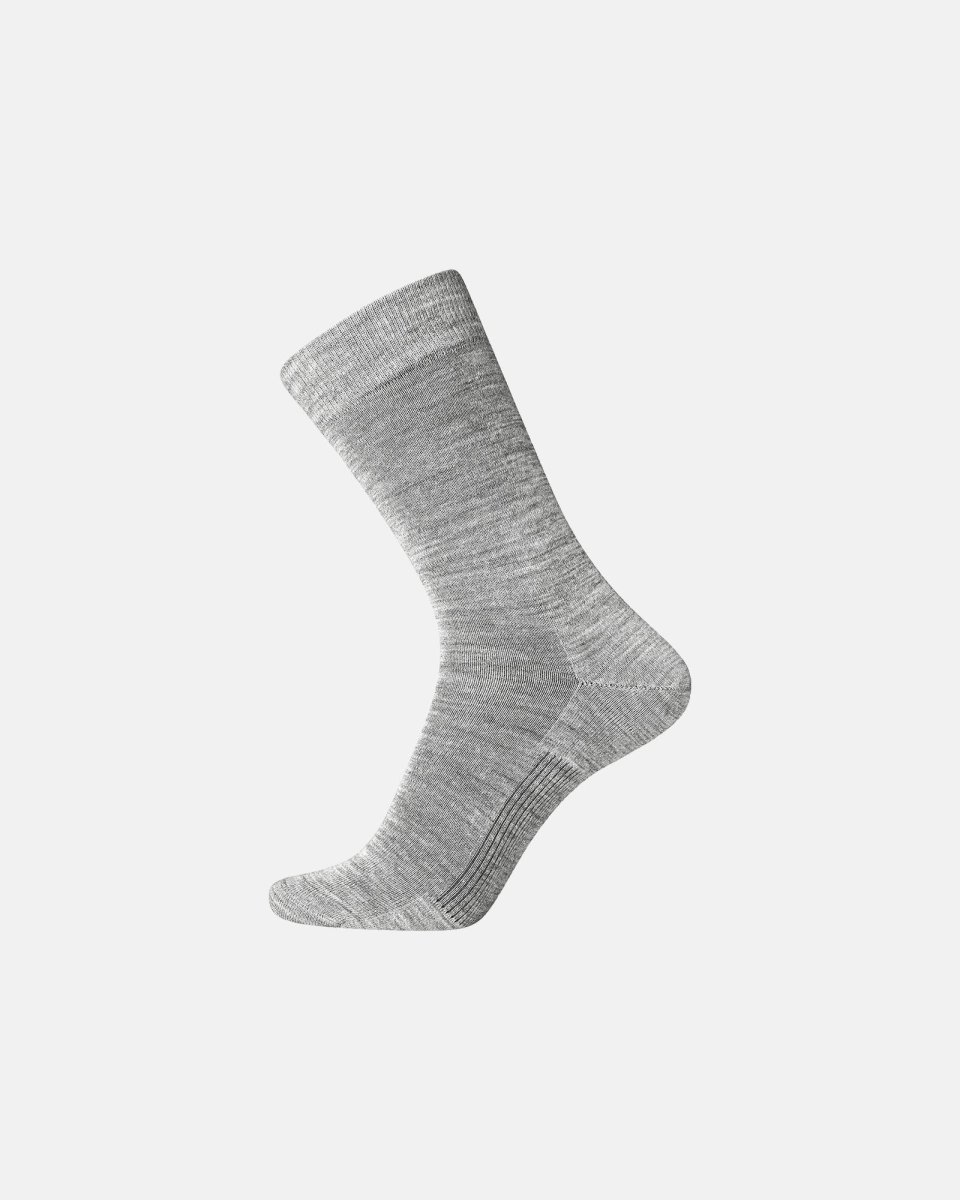 Egtved Strømper "ventilated sole" | Uld | Lys grå - 45-48